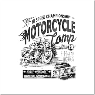 Motorcycle Posters and Art